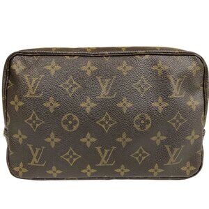 Authentic Louis Vuitton Trousse Toilette 23 Cosmetic Pouch Monogram jp230-122725